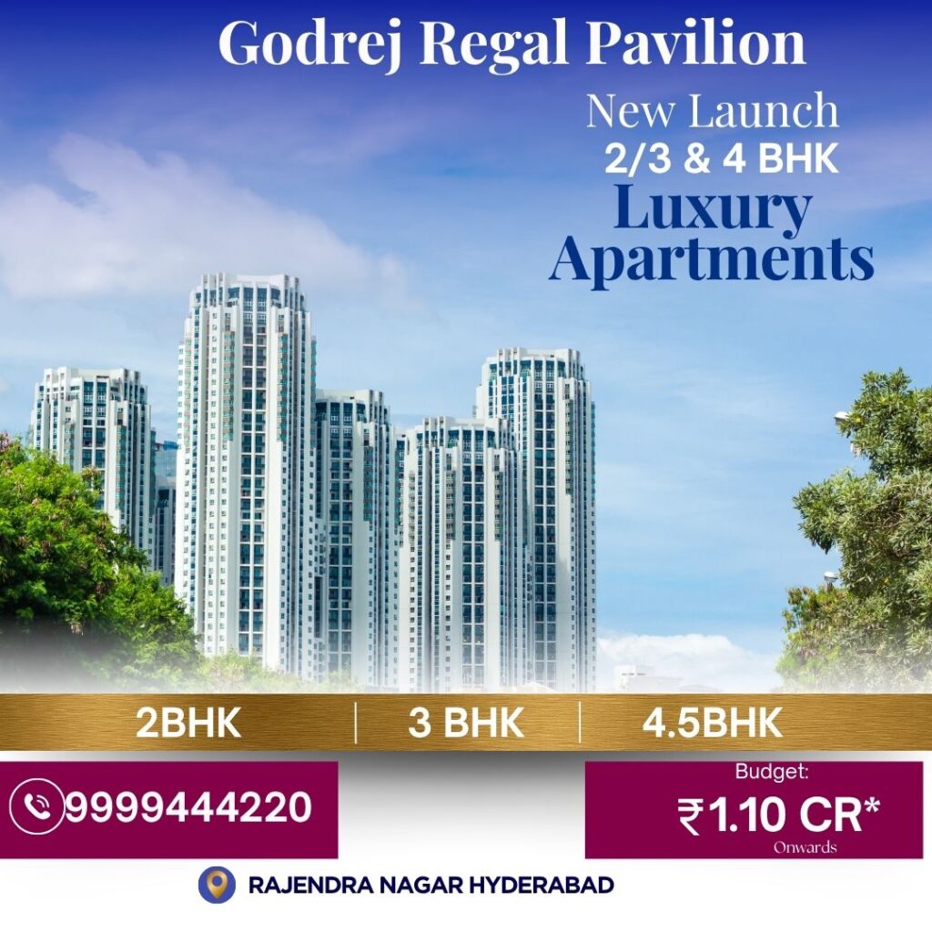 Curated visual reference: Picture Idea: New Launch Godrej Regal Pavilion Apartments In Hyderabad