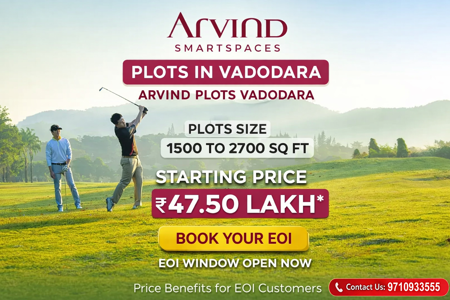 Why Invest in Arvind Greenfields Vadodara?