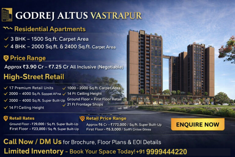 Godrej Altus Vastrapur Ahmedabad