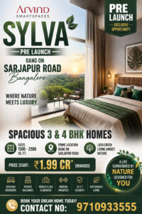 Arvind Sylva Sarjapur Road